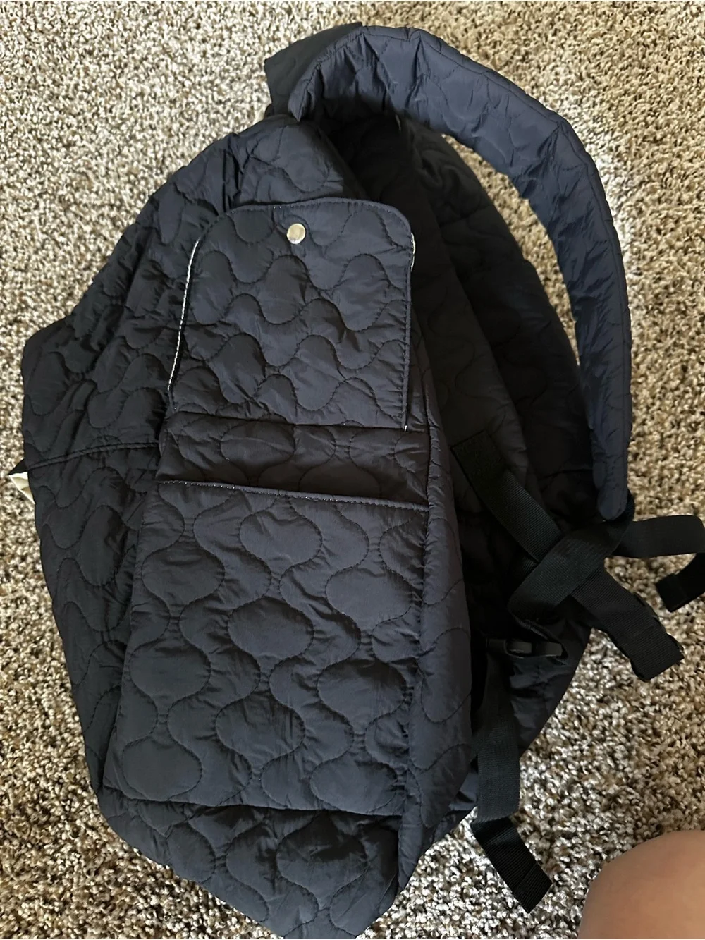 petbag quilted black